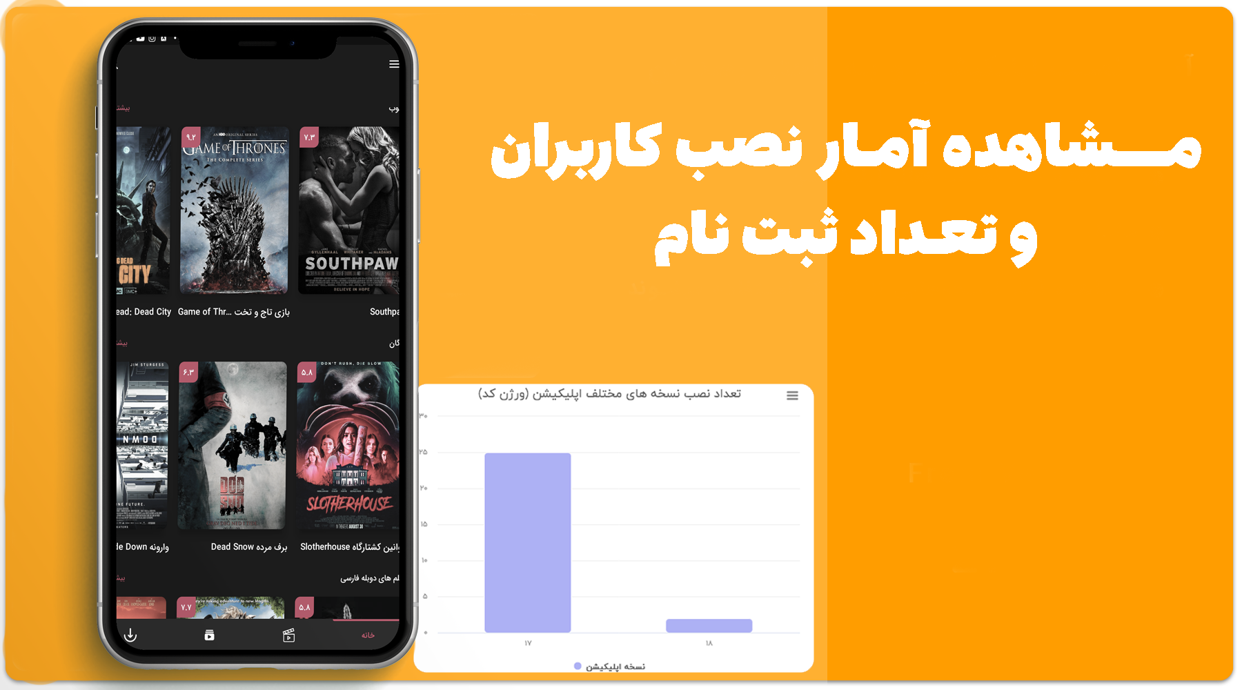 سورس اندروید پخش فیلم و سریال